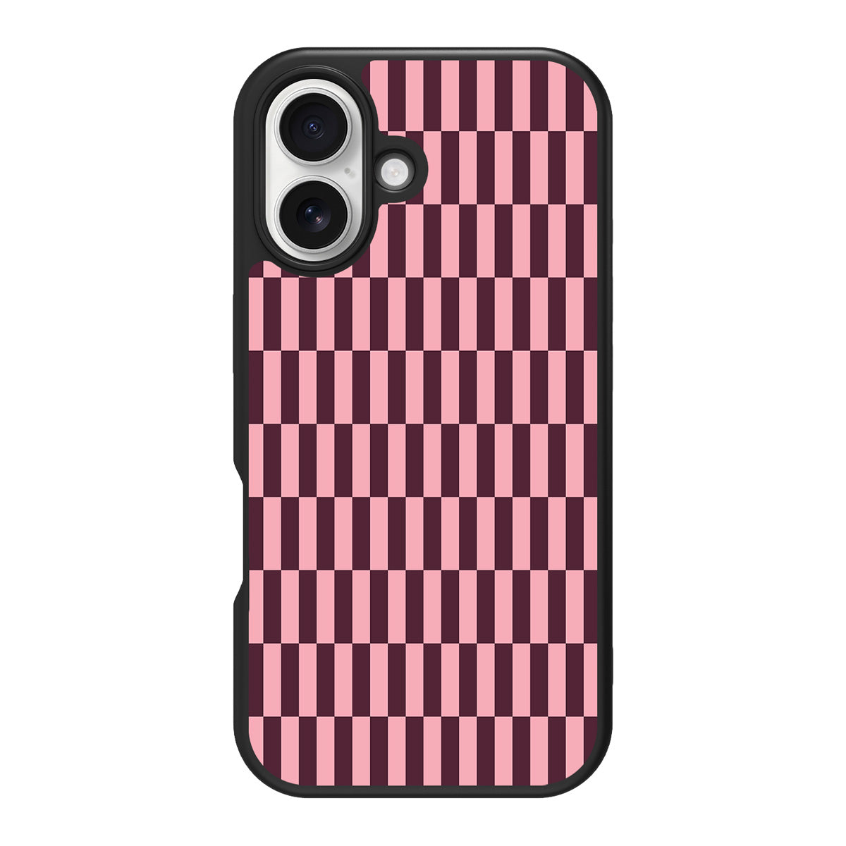 Garnet Stack design back view – iPhone 17 case