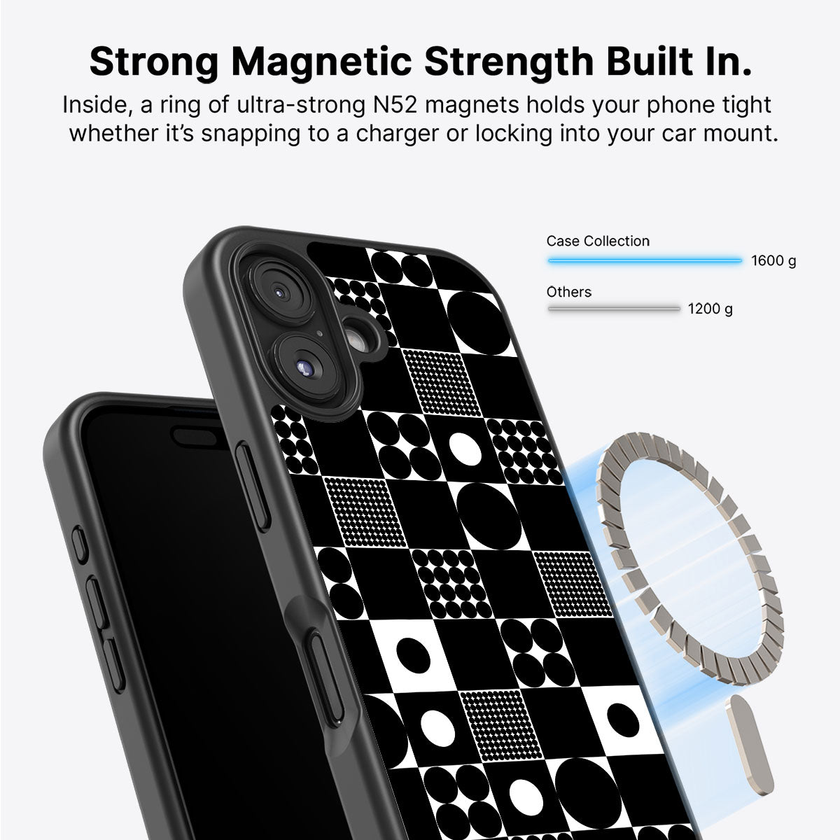 Grid and Orb - iPhone 17 Case #case type_core (magsafe)