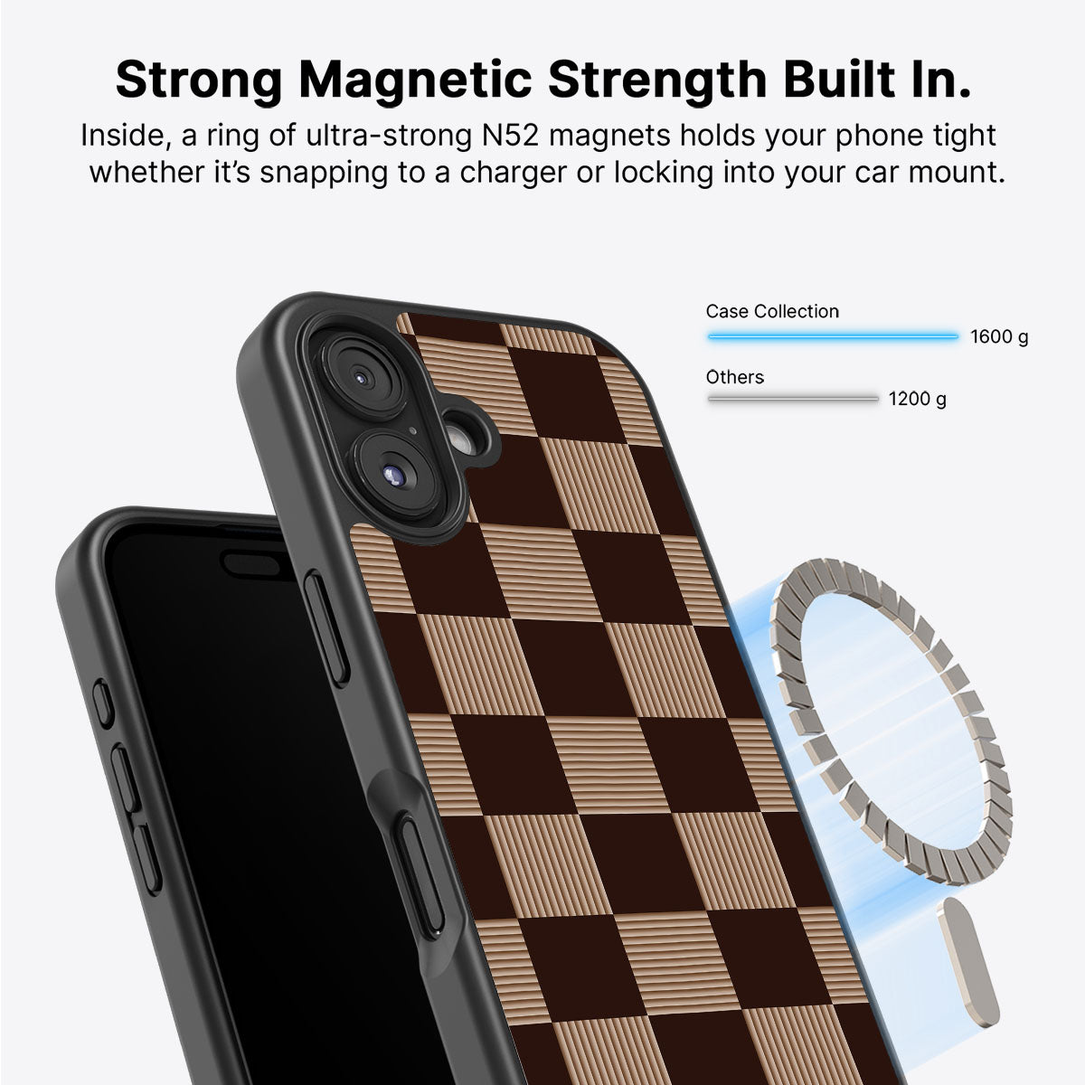 Latte Check - iPhone 17 Case #case type_core (magsafe)