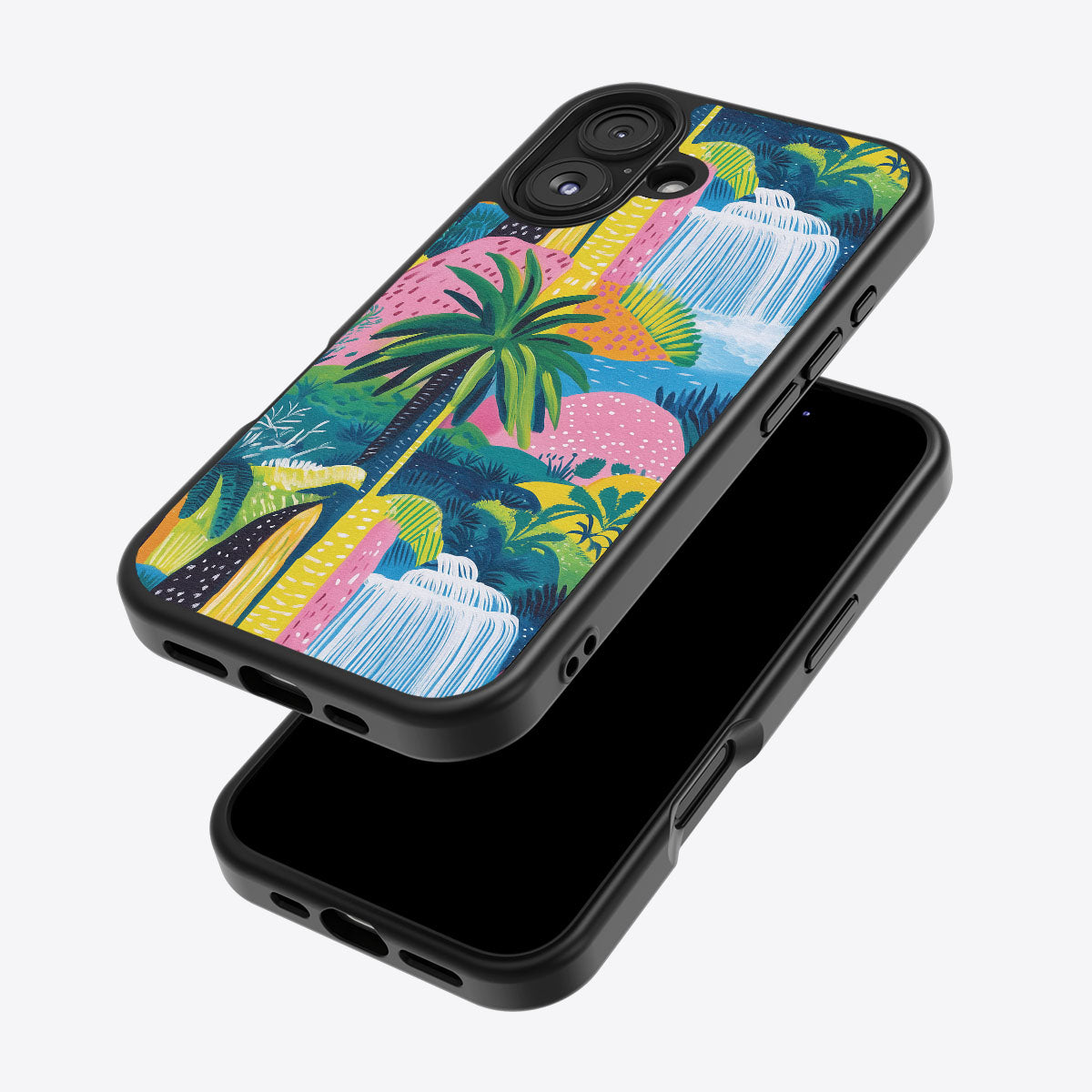 Lively Amazon iPhone 17 case – back and side view