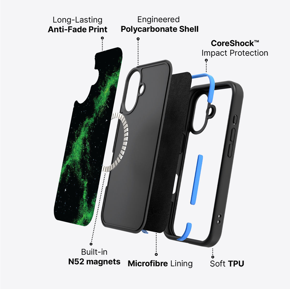 Milkyway Gazing - iPhone 17 Case #case type_core (magsafe)