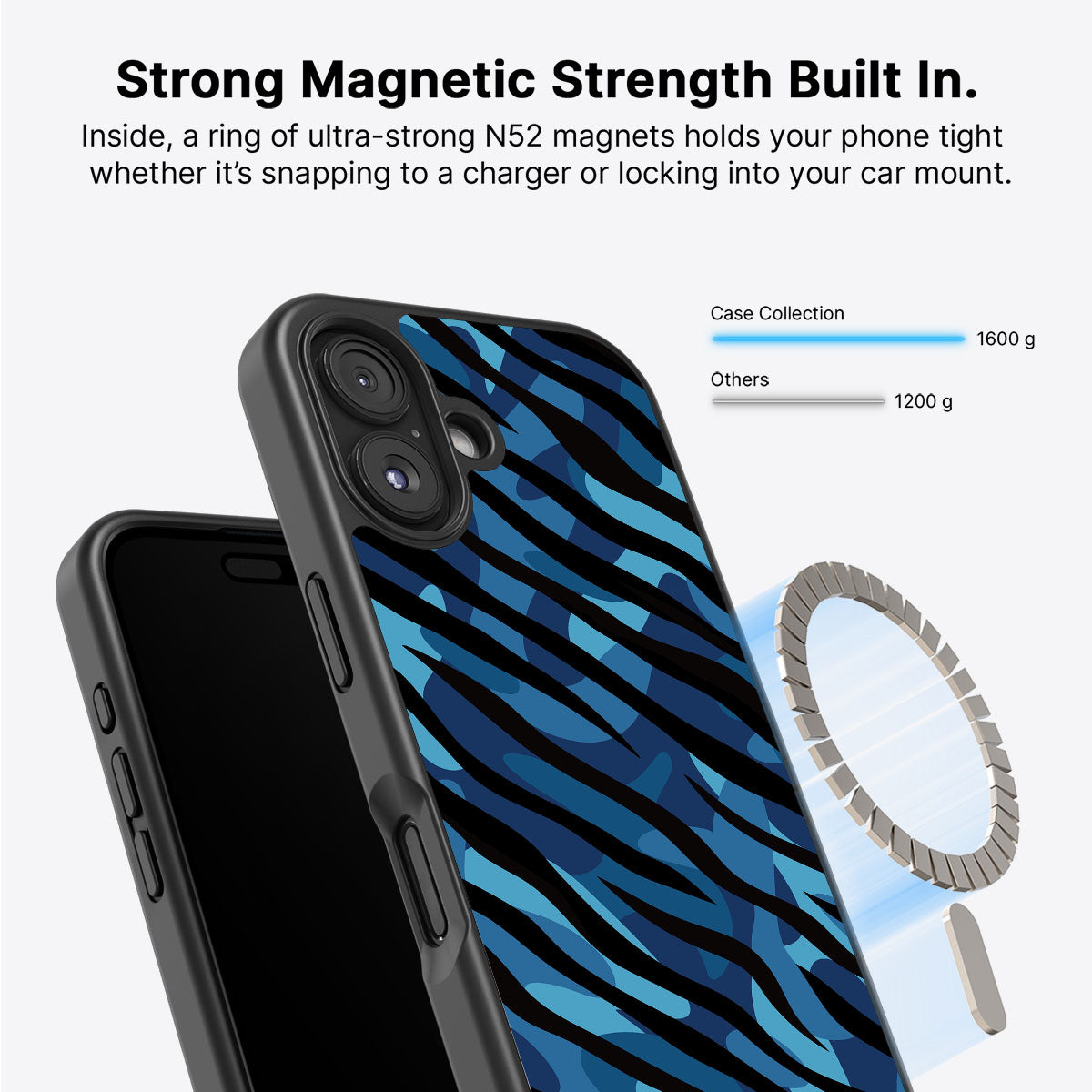 Ocean Camo - iPhone 17 Case, #case type_core (magsafe)