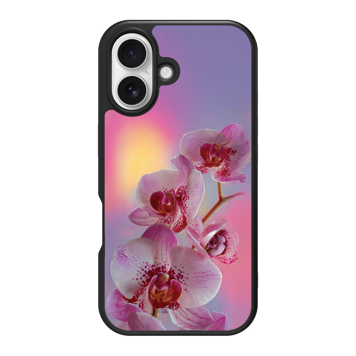 Orchid Dream design back view – iPhone 17 case
