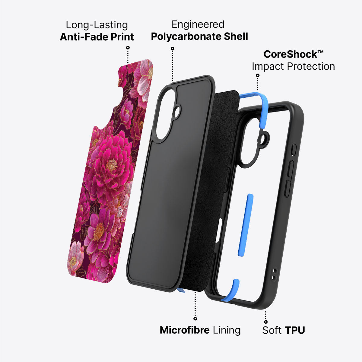 Pink Reverie - iPhone 17 Case #case type_core (non magsafe)