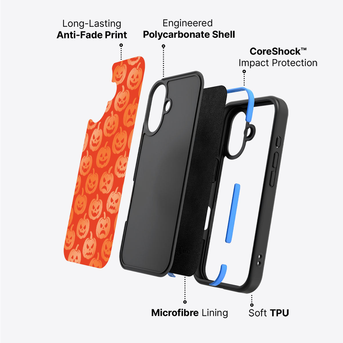 Pumpkin Parade - iPhone 17 Case #case type_core (non magsafe)