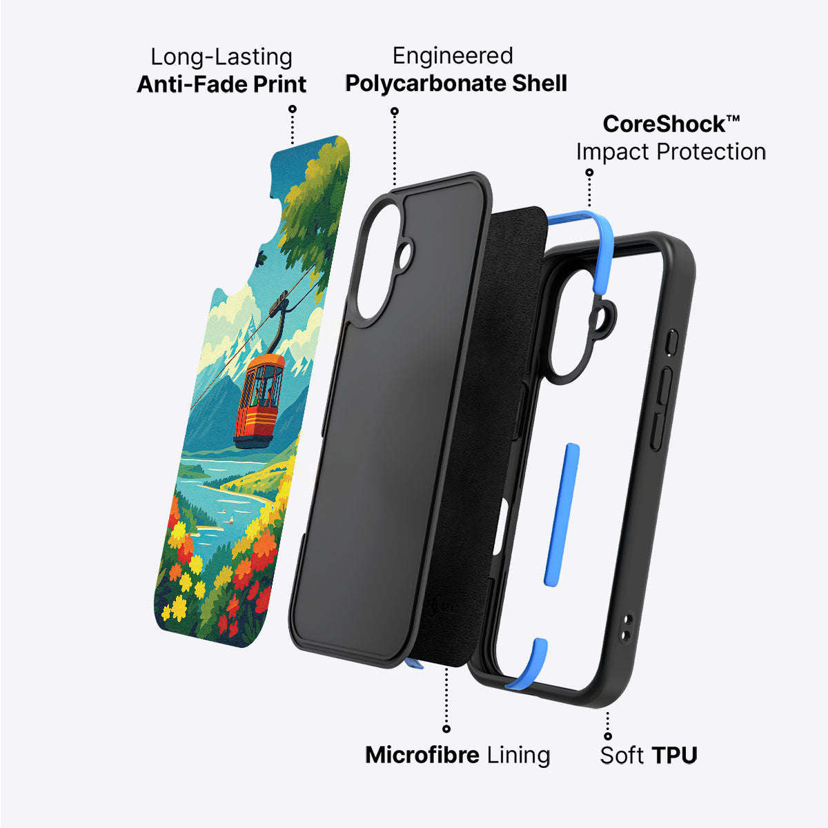 Queenstown - iPhone 17 Case #case type_core (non magsafe)