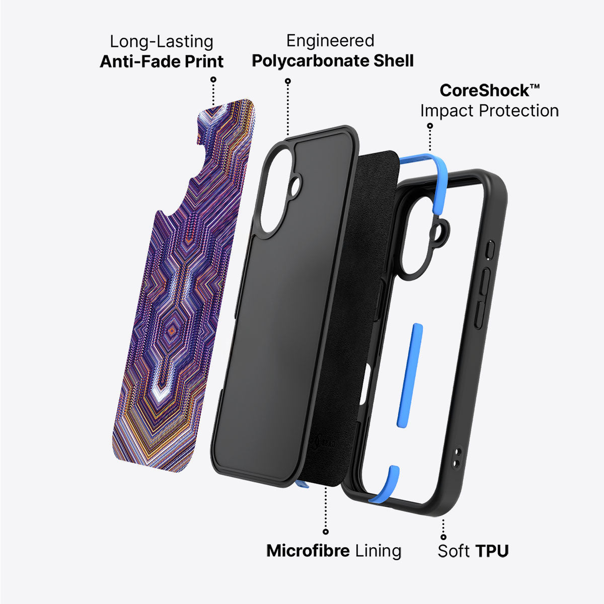 Radiant Core - iPhone 17 Case, #case type_core (non magsafe)