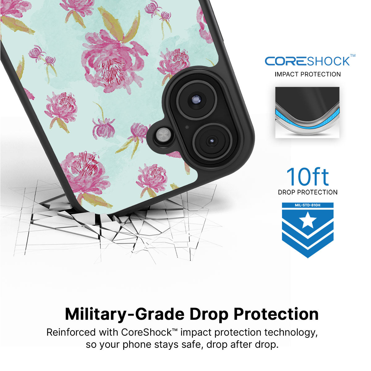 Rose Impressions - iPhone 17 Case #case type_core (magsafe), #case type_core (non magsafe)