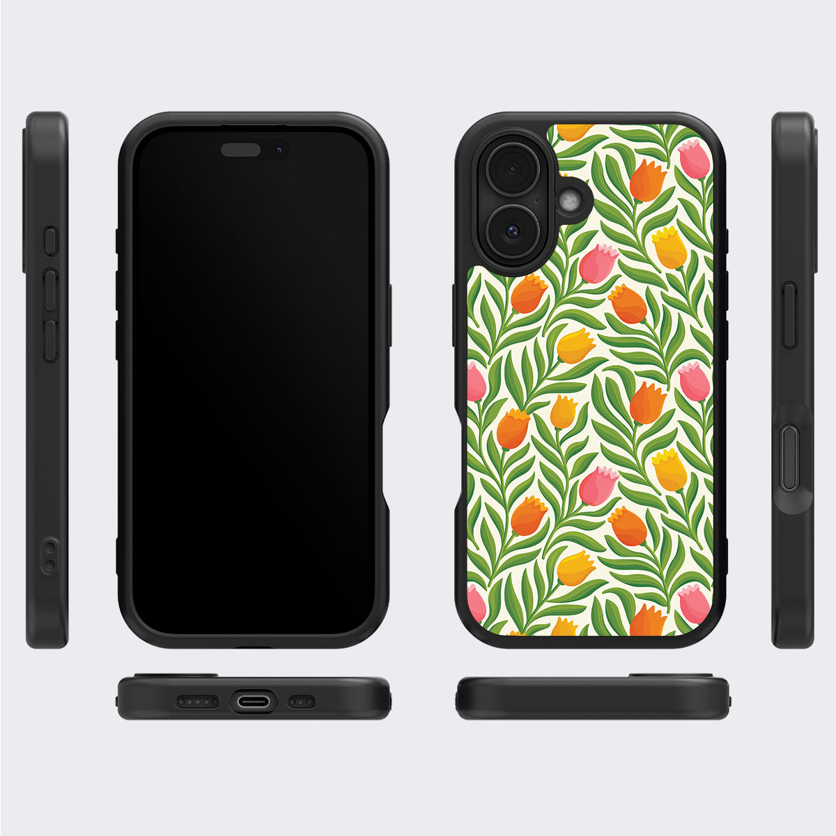 Spring Tulips - iPhone 17 Case #case type_core (magsafe), #case type_core (non magsafe)