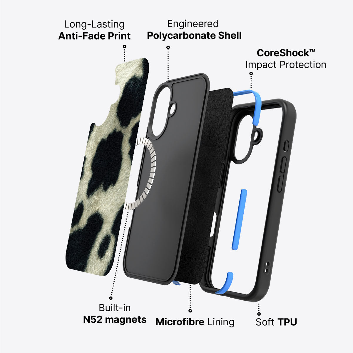 Swiss Cow - iPhone 17 Case #case type_core (magsafe)