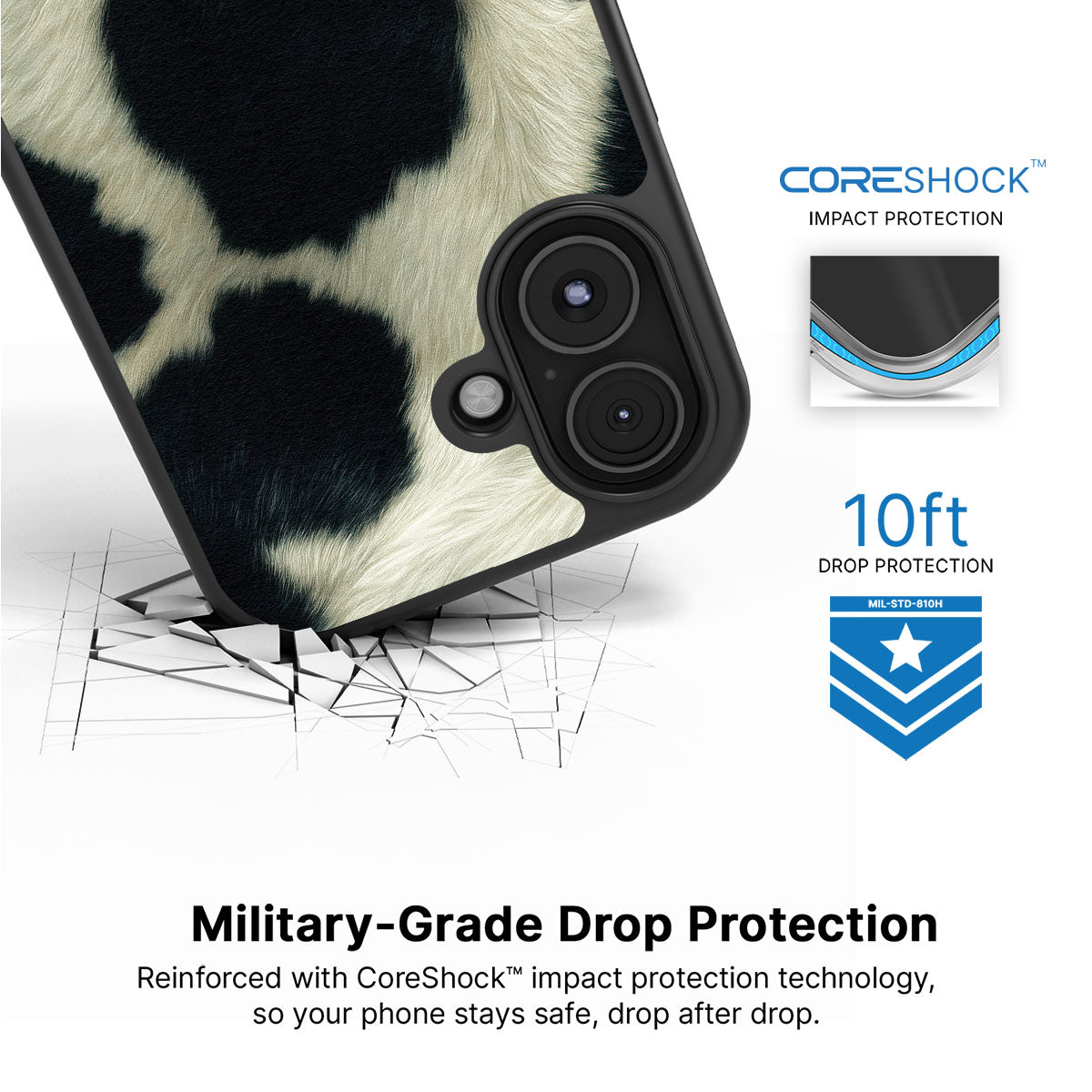 Swiss Cow - iPhone 17 Case #case type_core (magsafe), #case type_core (non magsafe)