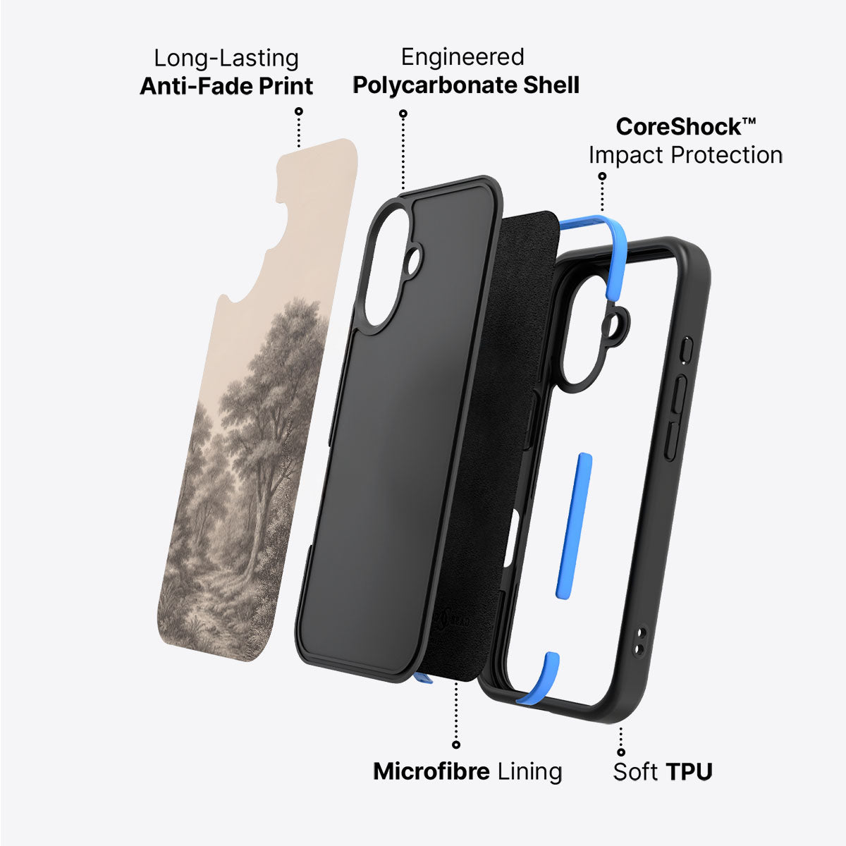 Woodland - iPhone 17 Case #case type_core (non magsafe)