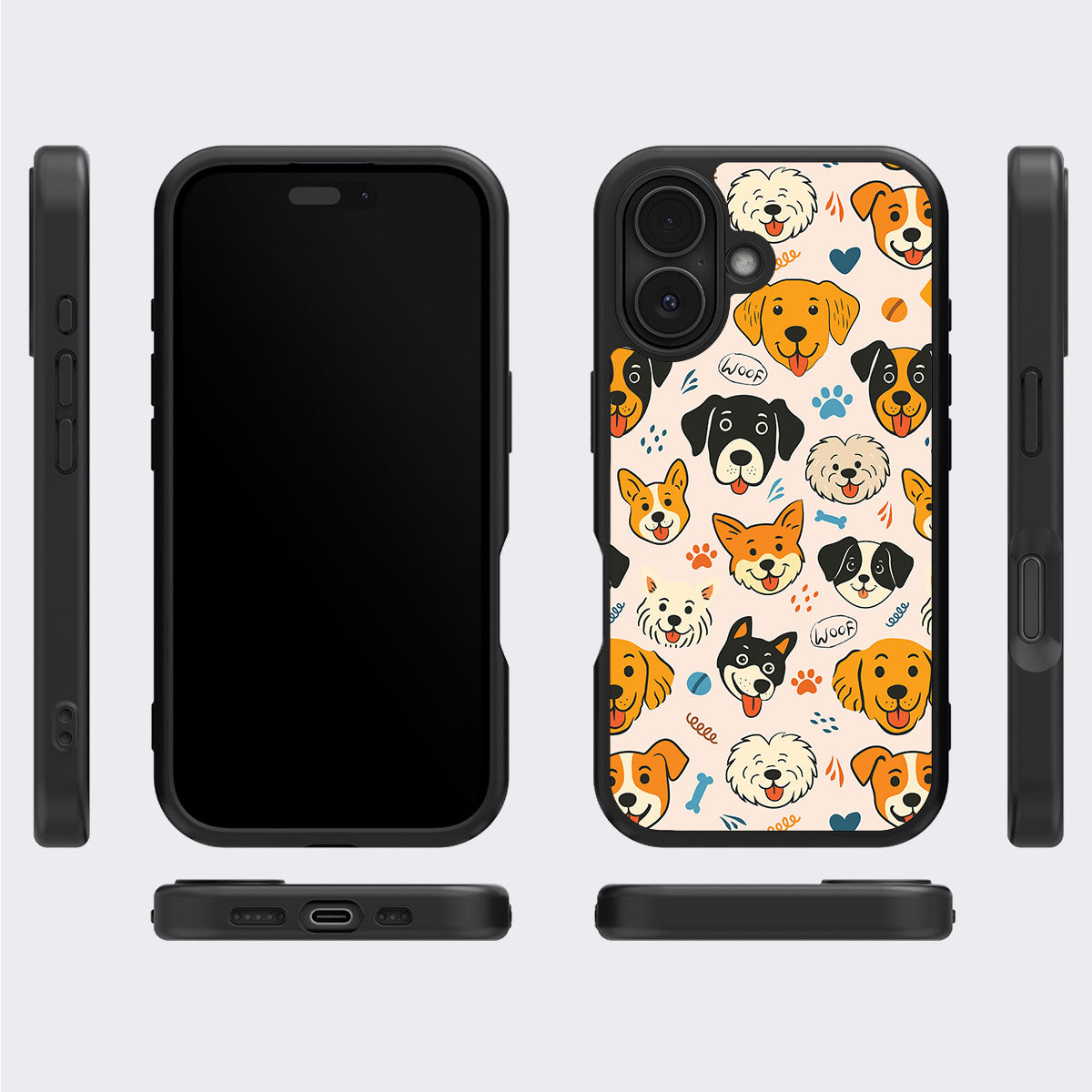 Woof Squad - iPhone 17 Case, #case type_core (magsafe), #case type_core (non magsafe)