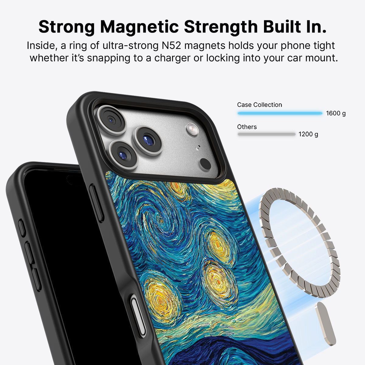 Astral Waves - iPhone 17 Pro Case #case type_core (magsafe)