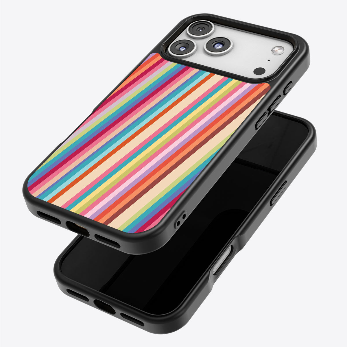 Candy Stripe - iPhone 17 Pro Case #case type_core (magsafe), #case type_core (non magsafe)