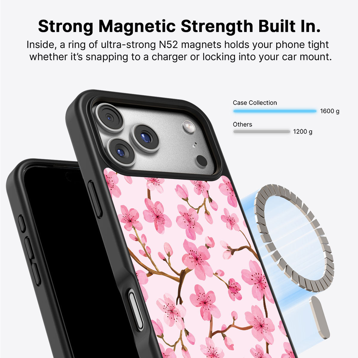 Cherry Blossom - iPhone 17 Pro Case #case type_core (magsafe)