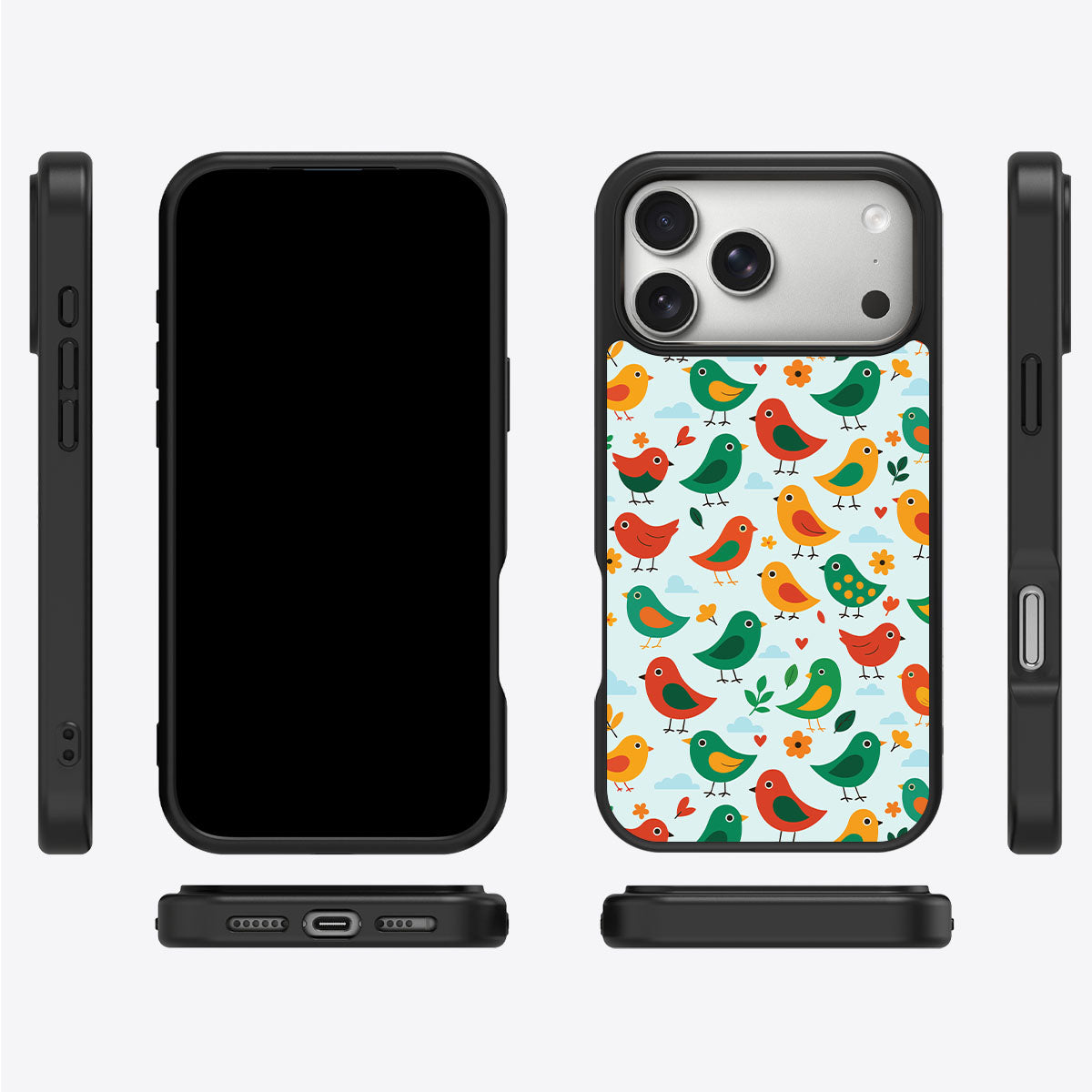 Feathered Friends - iPhone 17 Pro Case #case type_core (magsafe), #case type_core (non magsafe)