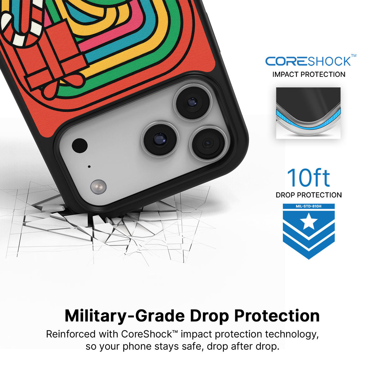 Feeling Festive - iPhone 17 Pro Case #case type_core (magsafe), #case type_core (non magsafe)