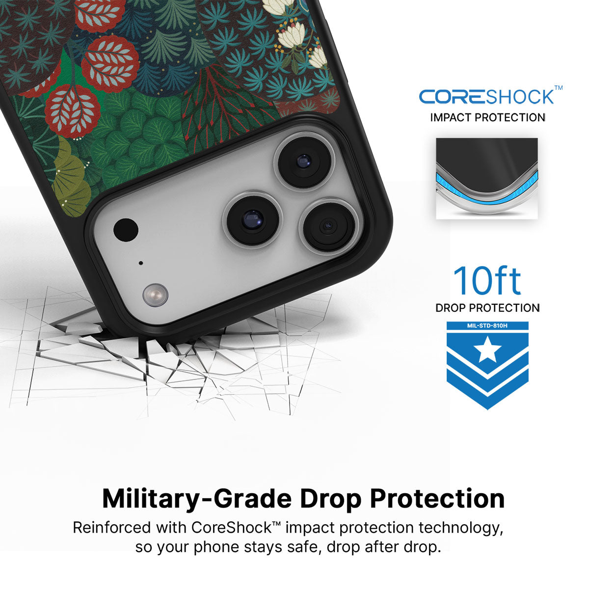 Flourishing Forests - iPhone 17 Pro Case #case type_core (magsafe), #case type_core (non magsafe)