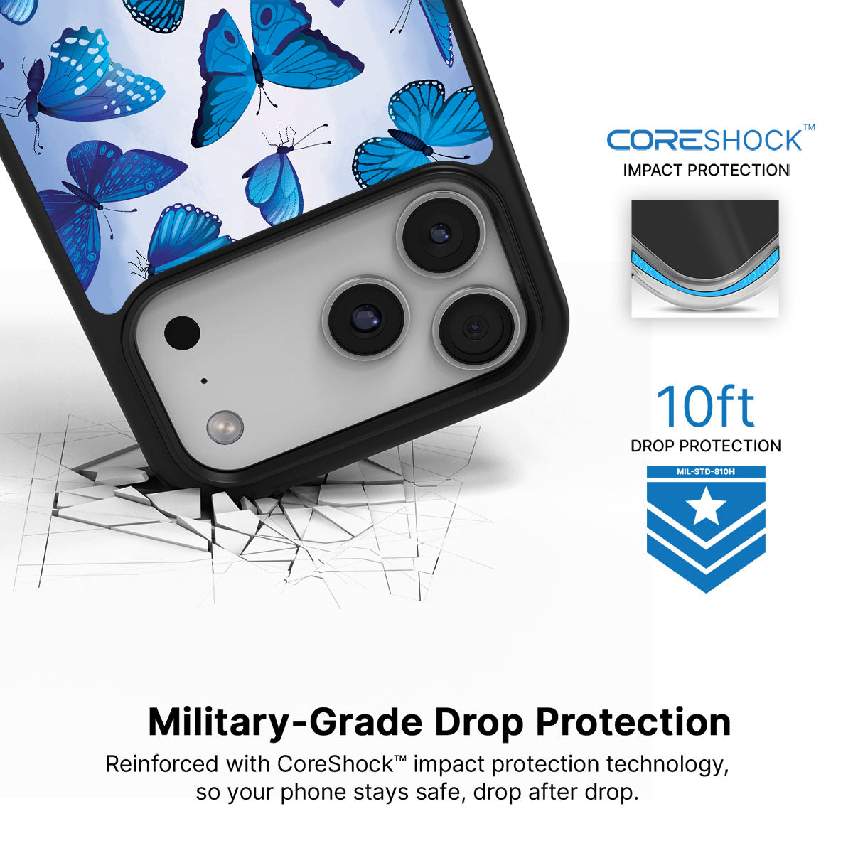 Magic Butterflies - iPhone 17 Pro Case