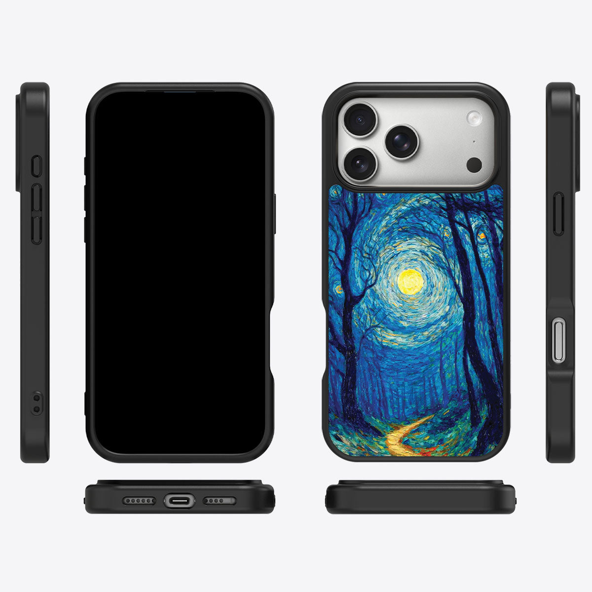 Moonlit Forest - iPhone 17 Pro Case