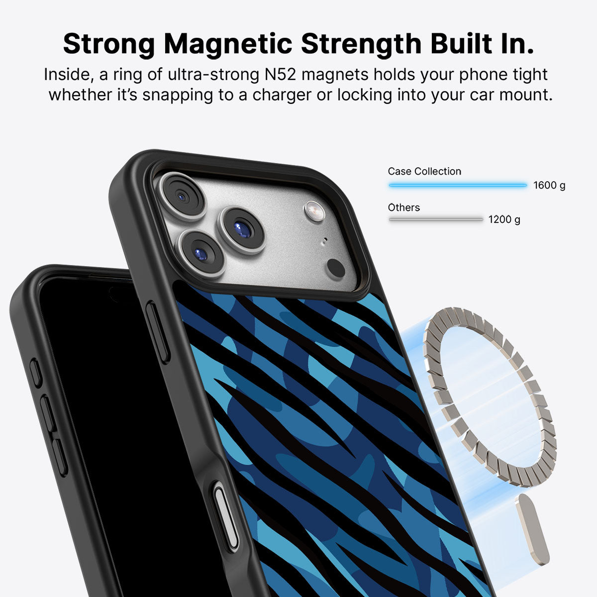 Ocean Camo - iPhone 17 Pro Case, #case type_core (magsafe)
