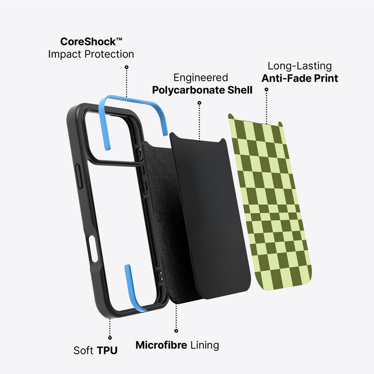 Olive Meadow - iPhone 17 Pro Case