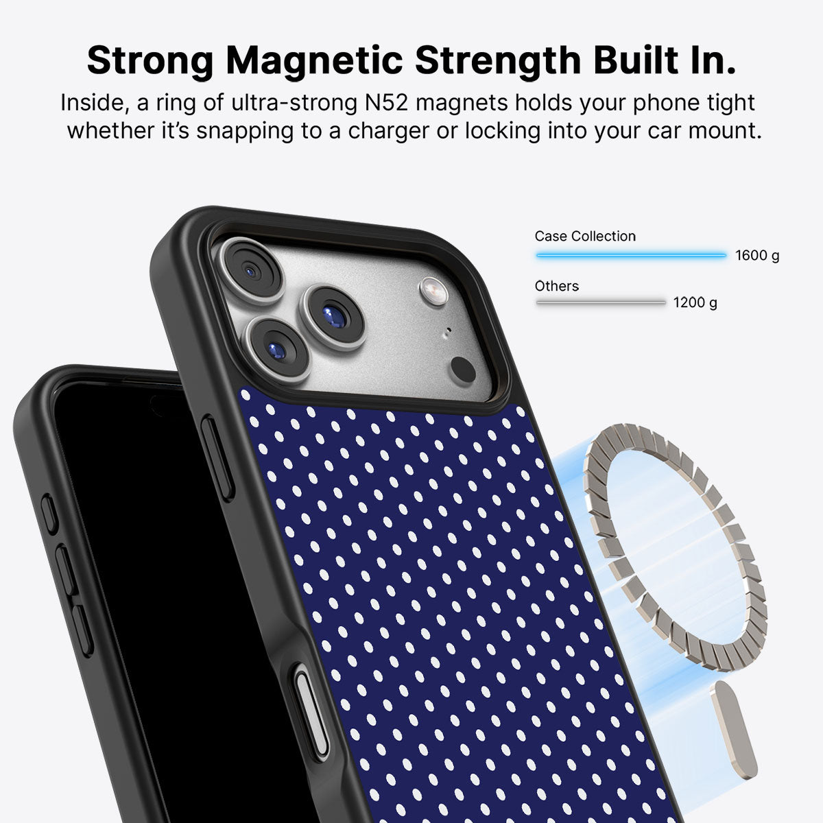 iPhone 17 Pro MagSafe case – Rainy Sky design