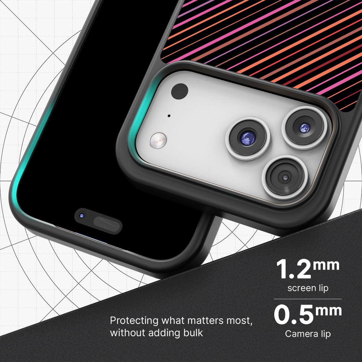 Rave Code - iPhone 17 Pro Case #case type_core (magsafe), #case type_core (non magsafe)