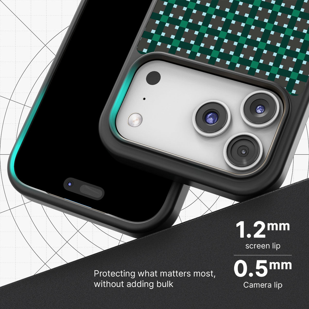 Sea of Emeralds - iPhone 17 Pro Case #case type_core (magsafe), #case type_core (non magsafe)