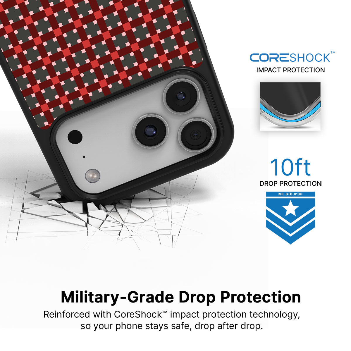 Sea of Rubies - iPhone 17 Pro Case #case type_core (magsafe), #case type_core (non magsafe)