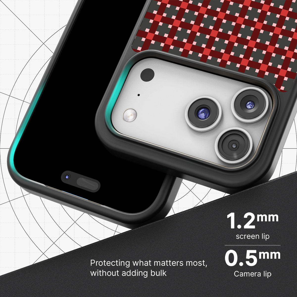 Sea of Rubies - iPhone 17 Pro Case #case type_core (magsafe), #case type_core (non magsafe)