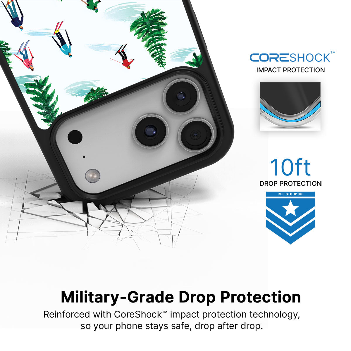 Ski Club - iPhone 17 Pro Case #case type_core (magsafe), #case type_core (non magsafe)