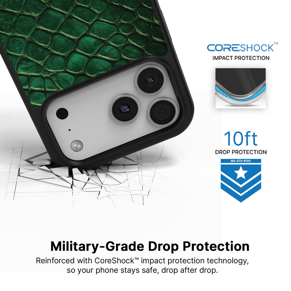 Slytherin Senses - iPhone 17 Pro Case #case type_core (magsafe), #case type_core (non magsafe)