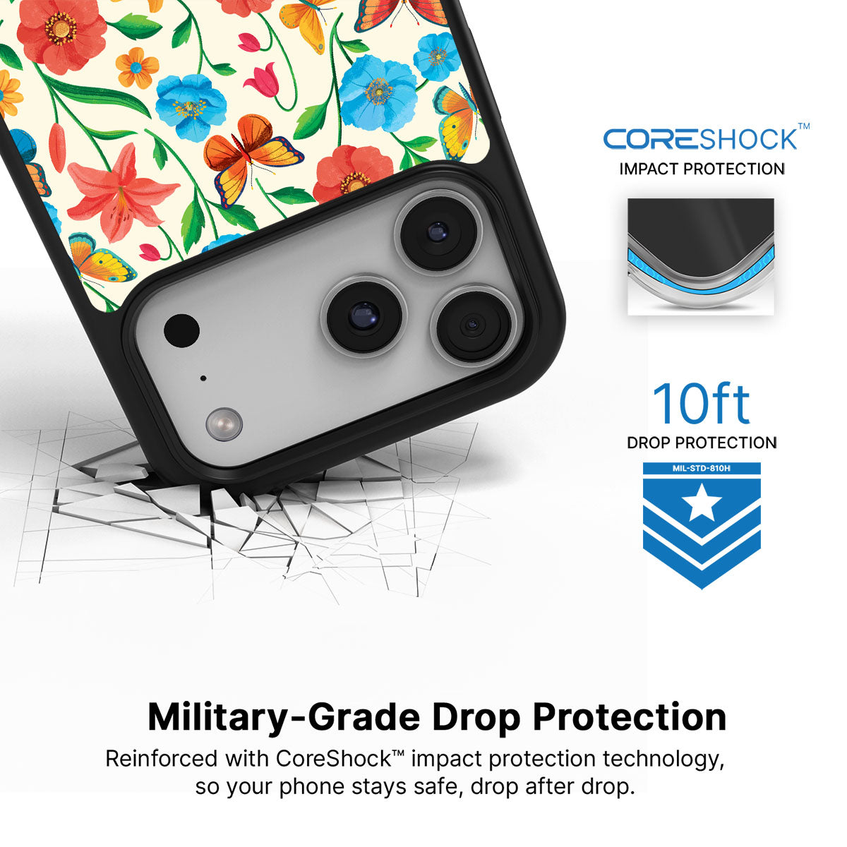 Spring Garden - iPhone 17 Pro Case #case type_core (magsafe), #case type_core (non magsafe)