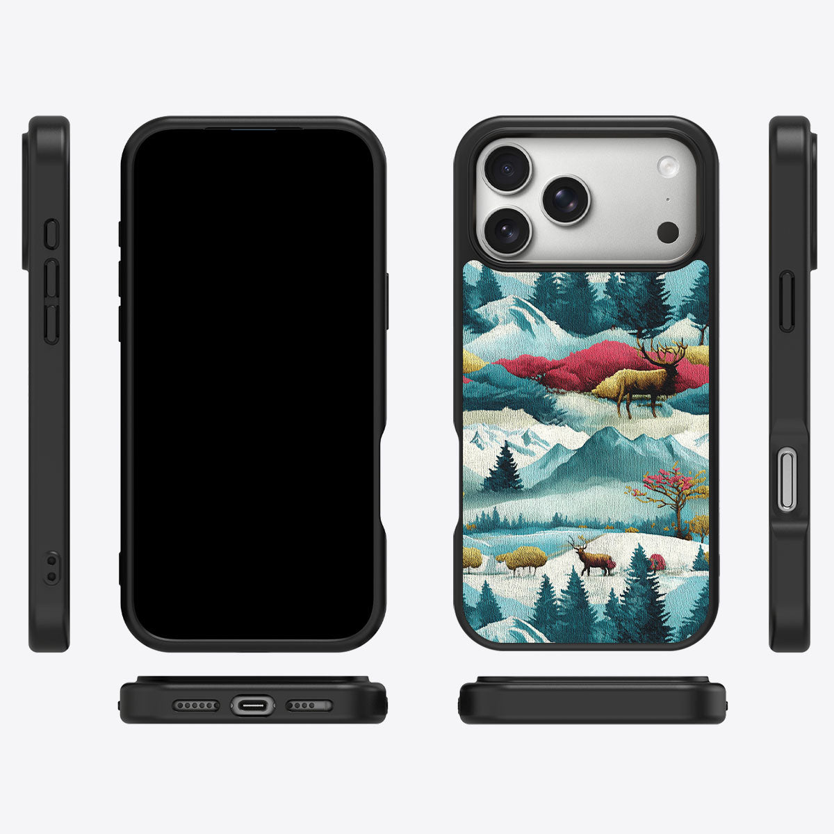 Winter Impressions - iPhone 17 Pro Case #case type_core (magsafe), #case type_core (non magsafe)