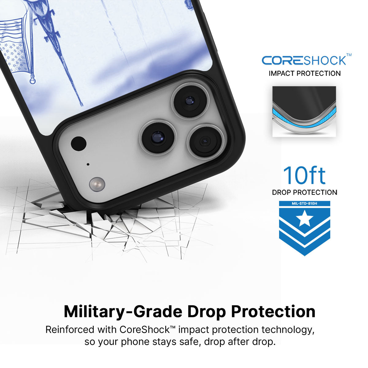 American Dream - iPhone 17 Pro Max Case #case type_core (magsafe), #case type_core (non magsafe)