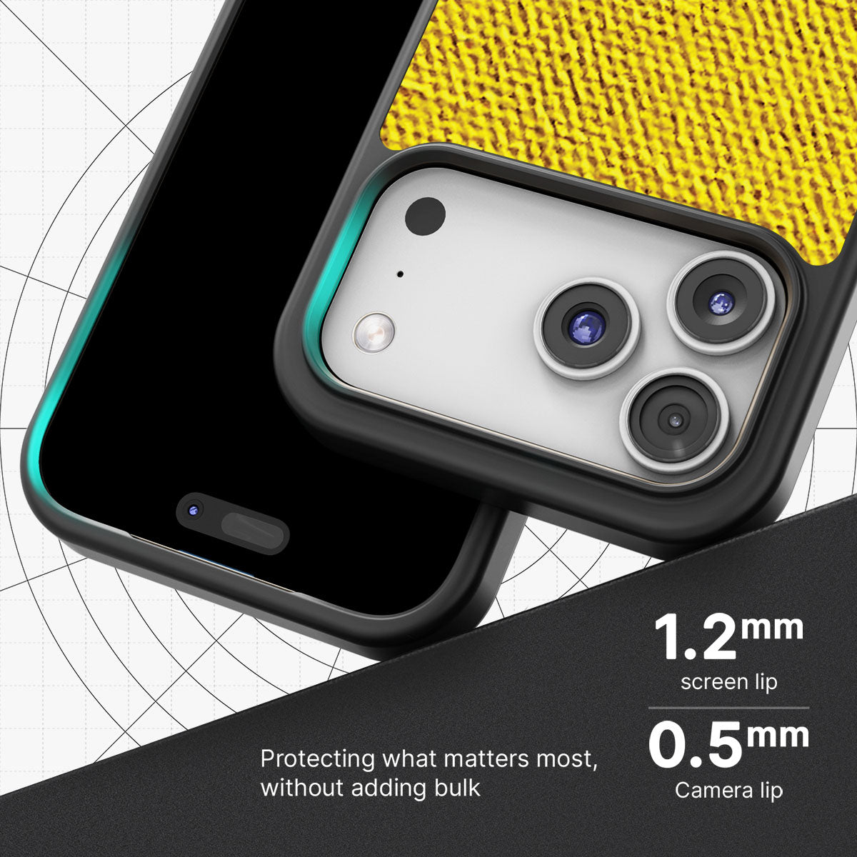 Bauhaus Blocks - iPhone 17 Pro Max Case #case type_core (magsafe), #case type_core (non magsafe)