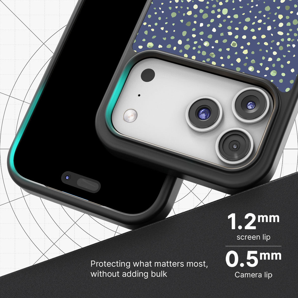 Blue Spring Dew - iPhone 17 Pro Max Case #case type_core (magsafe), #case type_core (non magsafe)