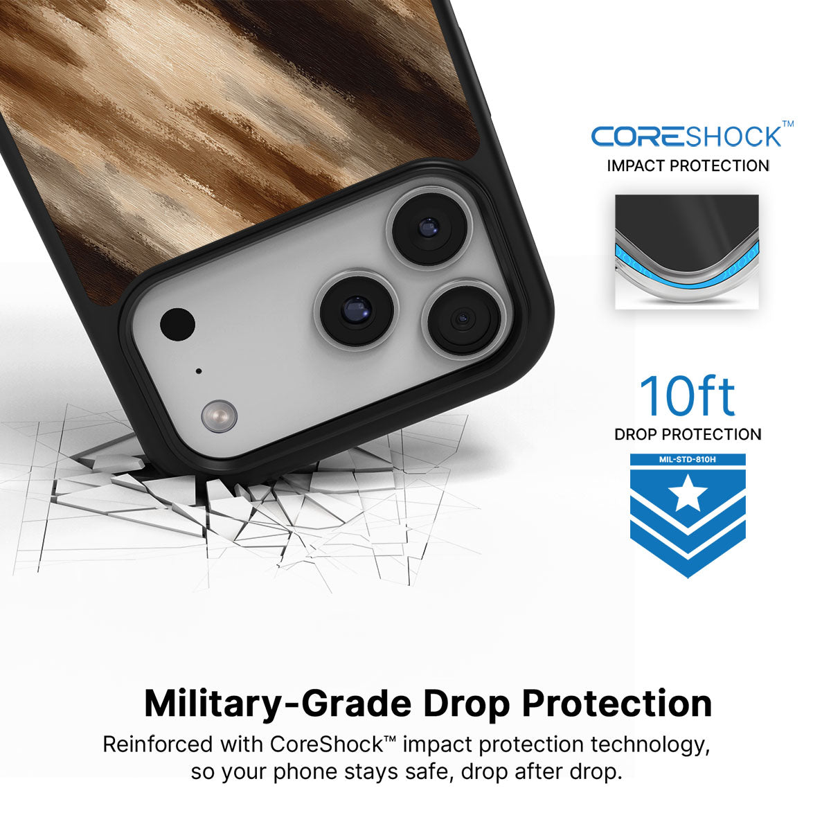 Bronze Terra - iPhone 17 Pro Max Case #case type_core (magsafe), #case type_core (non magsafe)