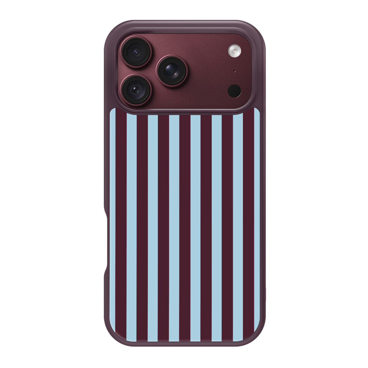 Cabernet Column design back view – iPhone 17 Pro Max case