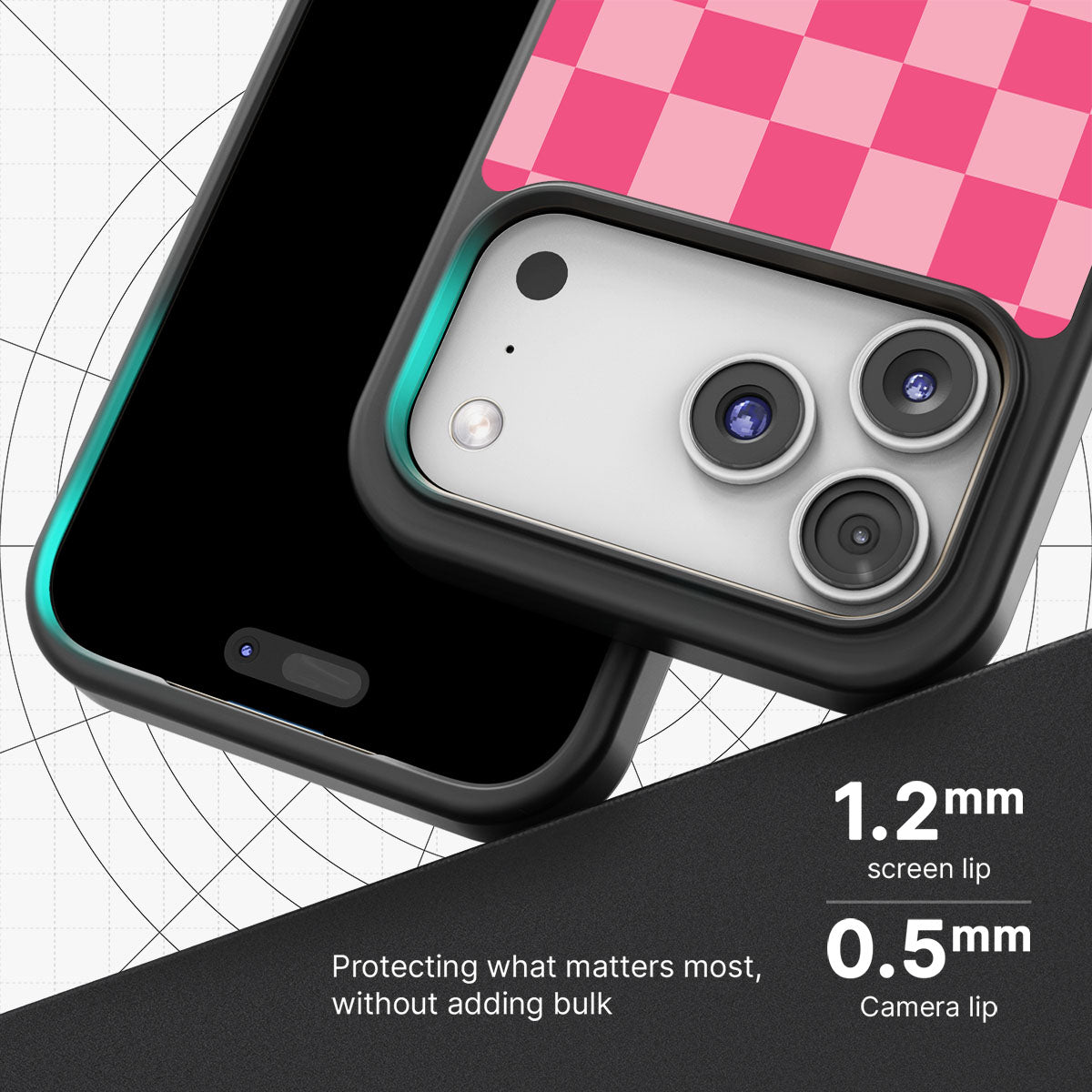 Candy Check slim iPhone 17 Pro Max phone case