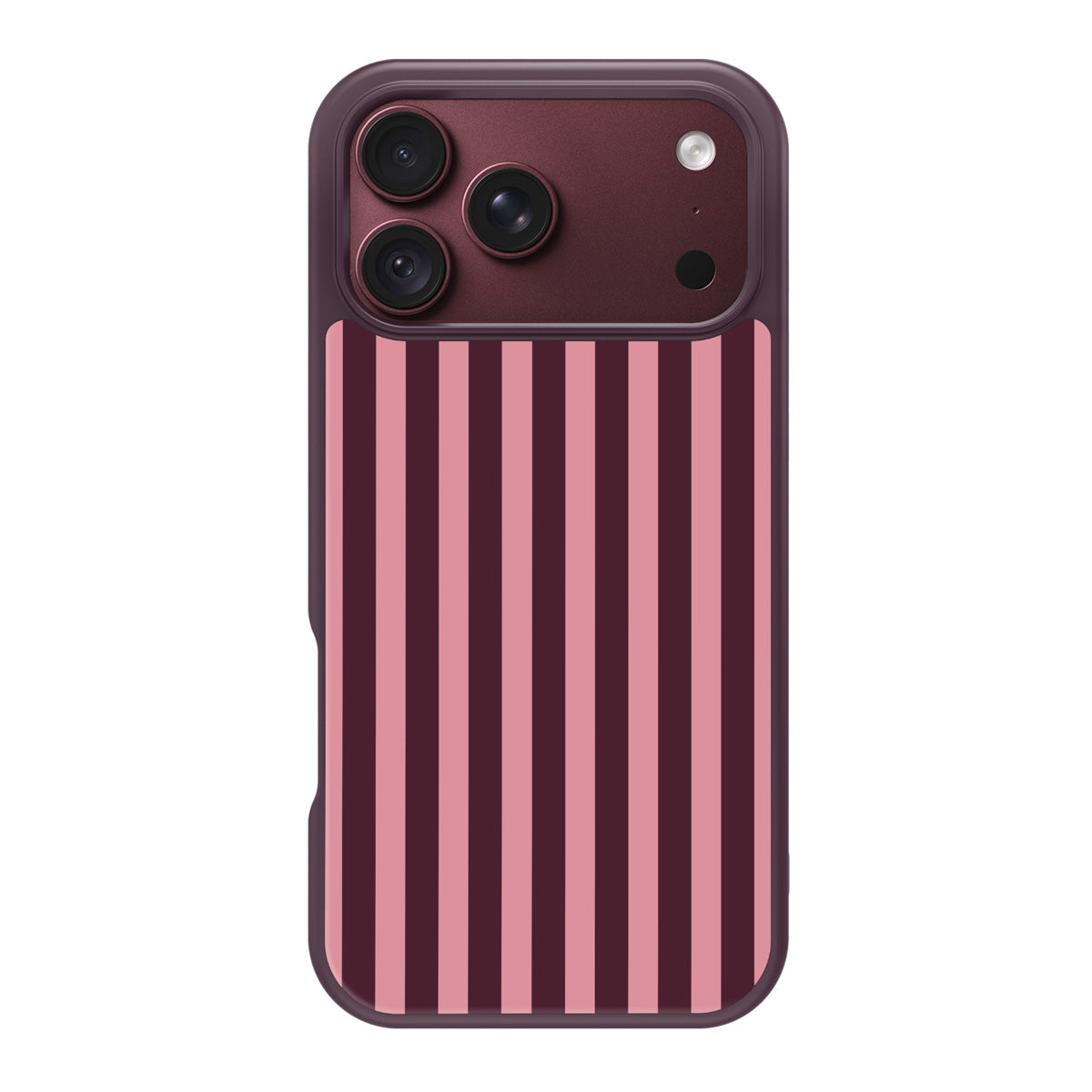Candy Column design back view – iPhone 17 Pro Max case