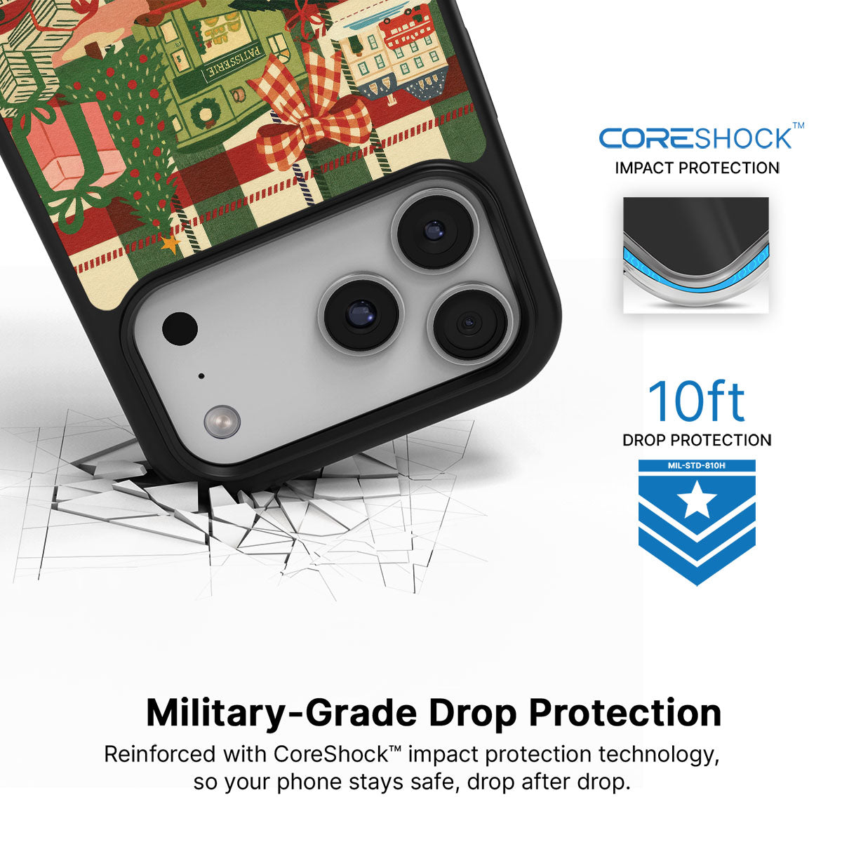 Christmas Joy - iPhone 17 Pro Max Case #case type_core (magsafe), #case type_core (non magsafe)