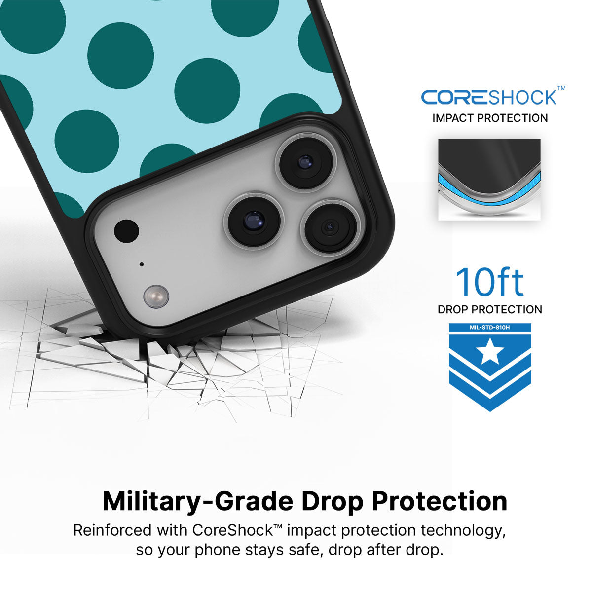 Coral Bed - iPhone 17 Pro Max Case #case type_core (magsafe), #case type_core (non magsafe)