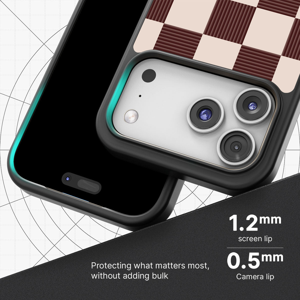 Elegance Espresso - iPhone 17 Pro Max Case #case type_core (magsafe), #case type_core (non magsafe)