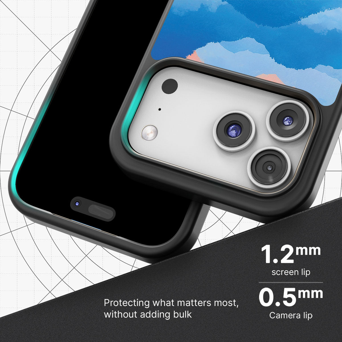 Globe Trotter slim iPhone 17 Pro Max phone case