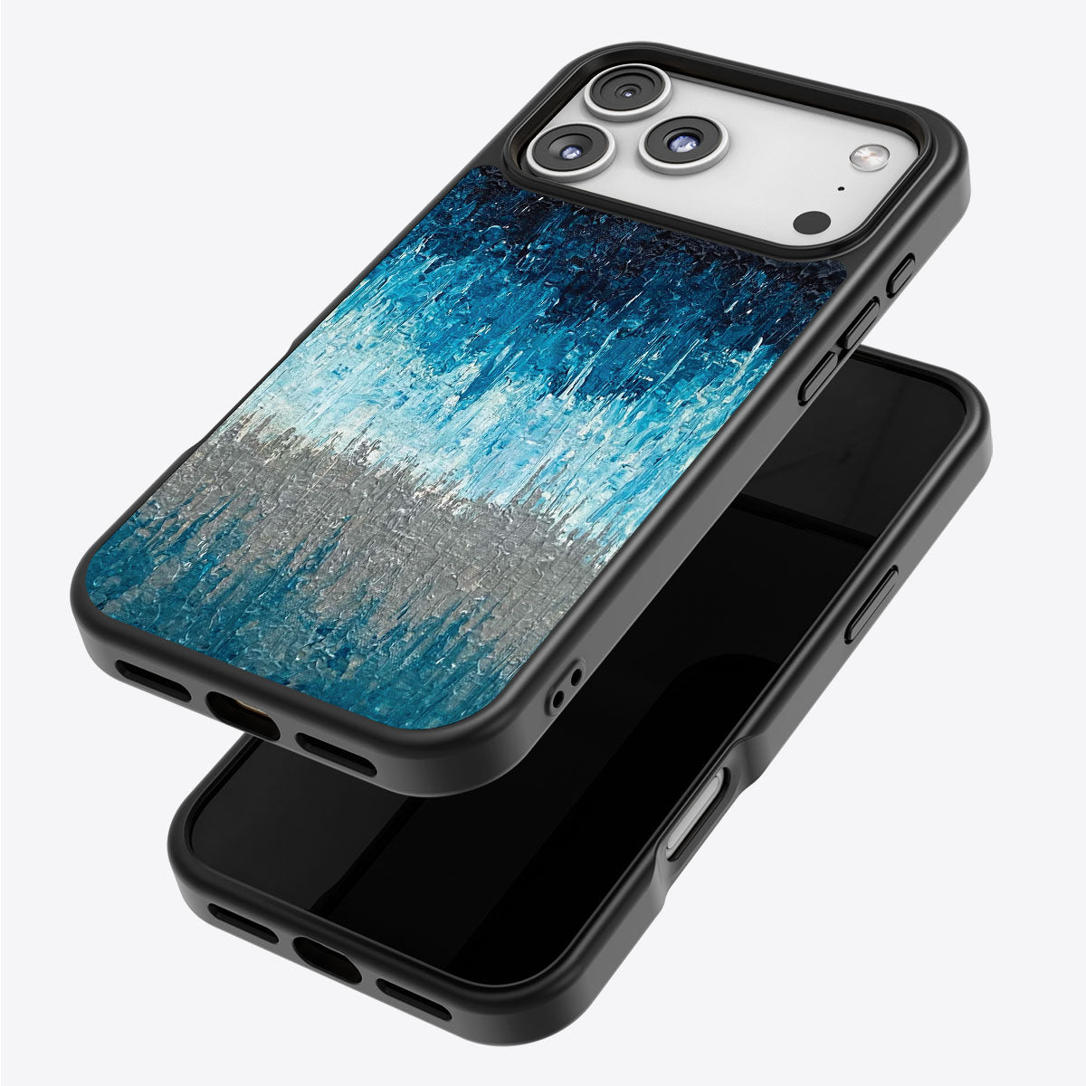 Impasto Tides - iPhone 17 Pro Max Case #case type_core (magsafe), #case type_core (non magsafe)