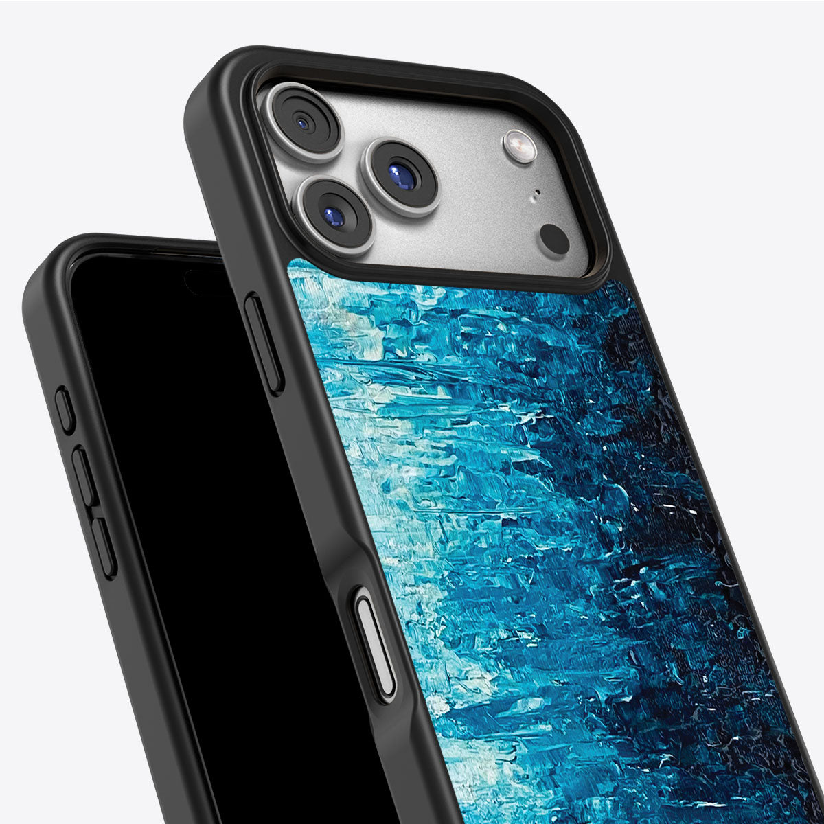 Indigo Impasto - iPhone 17 Pro Max Case #case type_core (non magsafe)