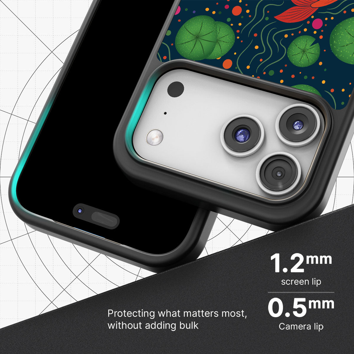 Koi Fish - iPhone 17 Pro Max Case, #case type_core (magsafe), #case type_core (non magsafe)